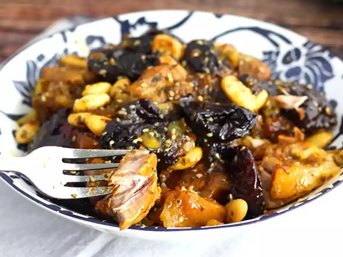 Jehněčí tajine se sušenými švestkami (postup a video) - foto 4
