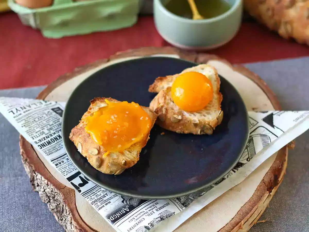 Kandované žloutky na pomazánku z fritézy Air Fryer - foto 7