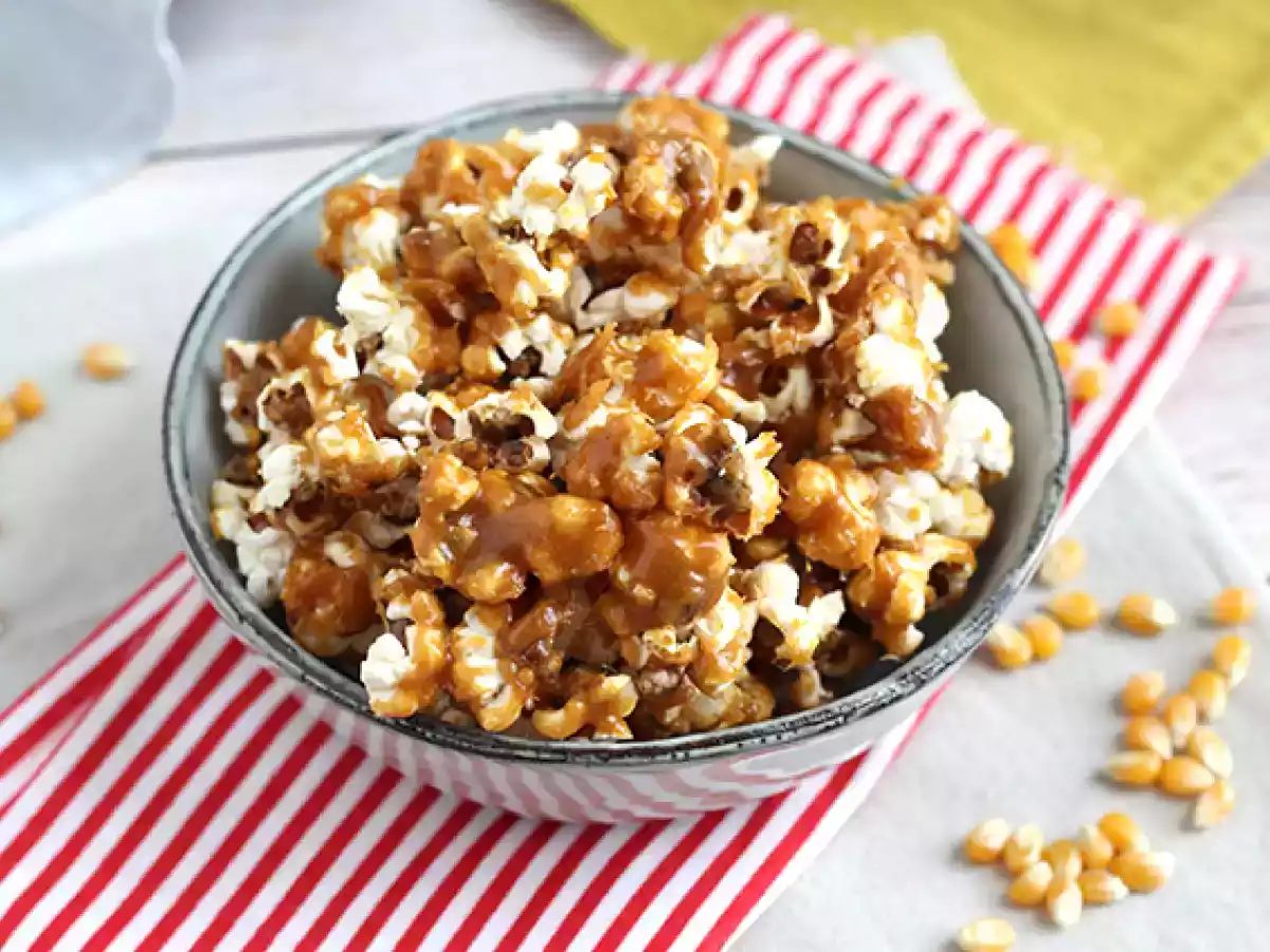 Karamelový popcorn - foto 2