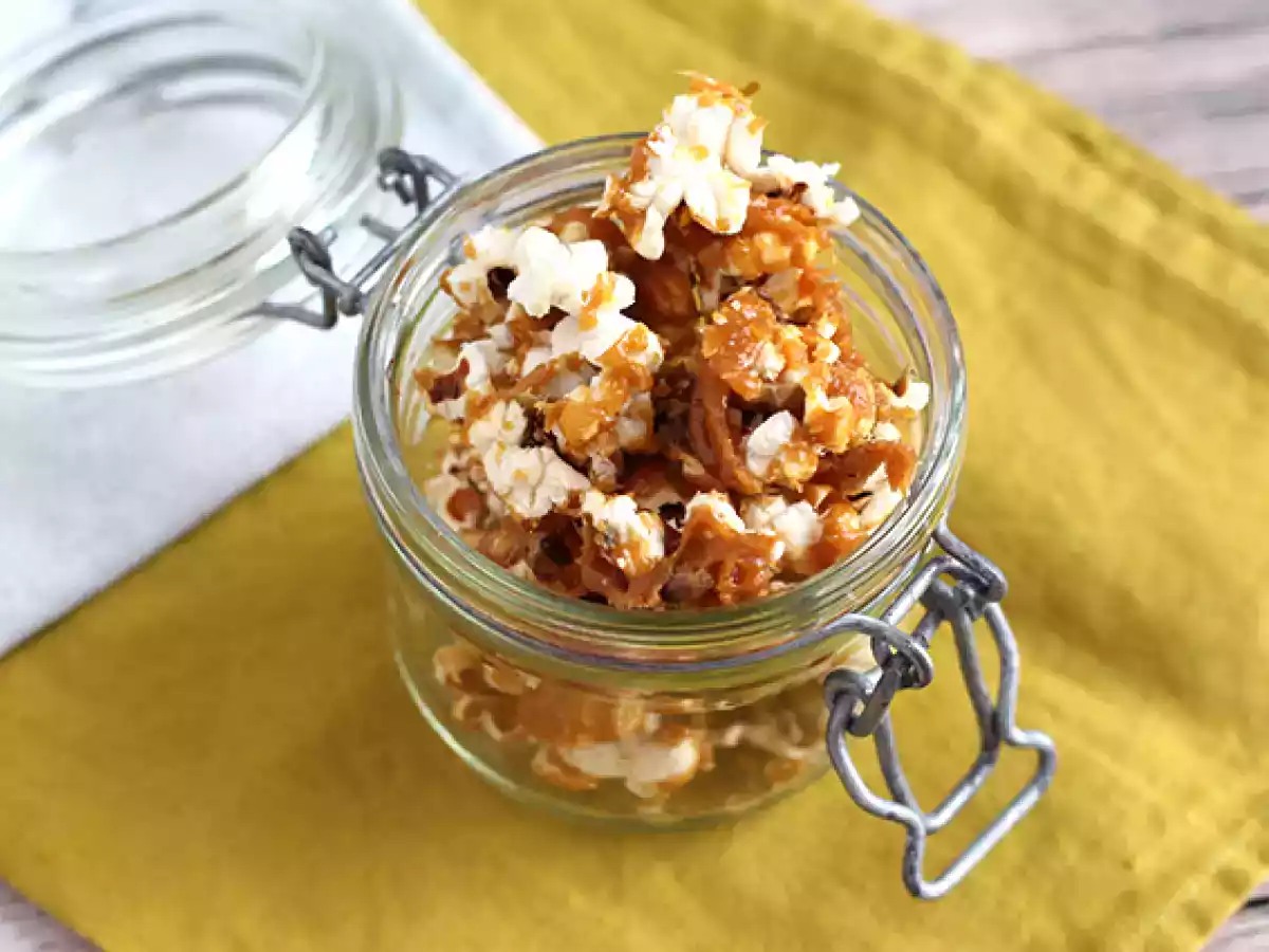 Karamelový popcorn - foto 3