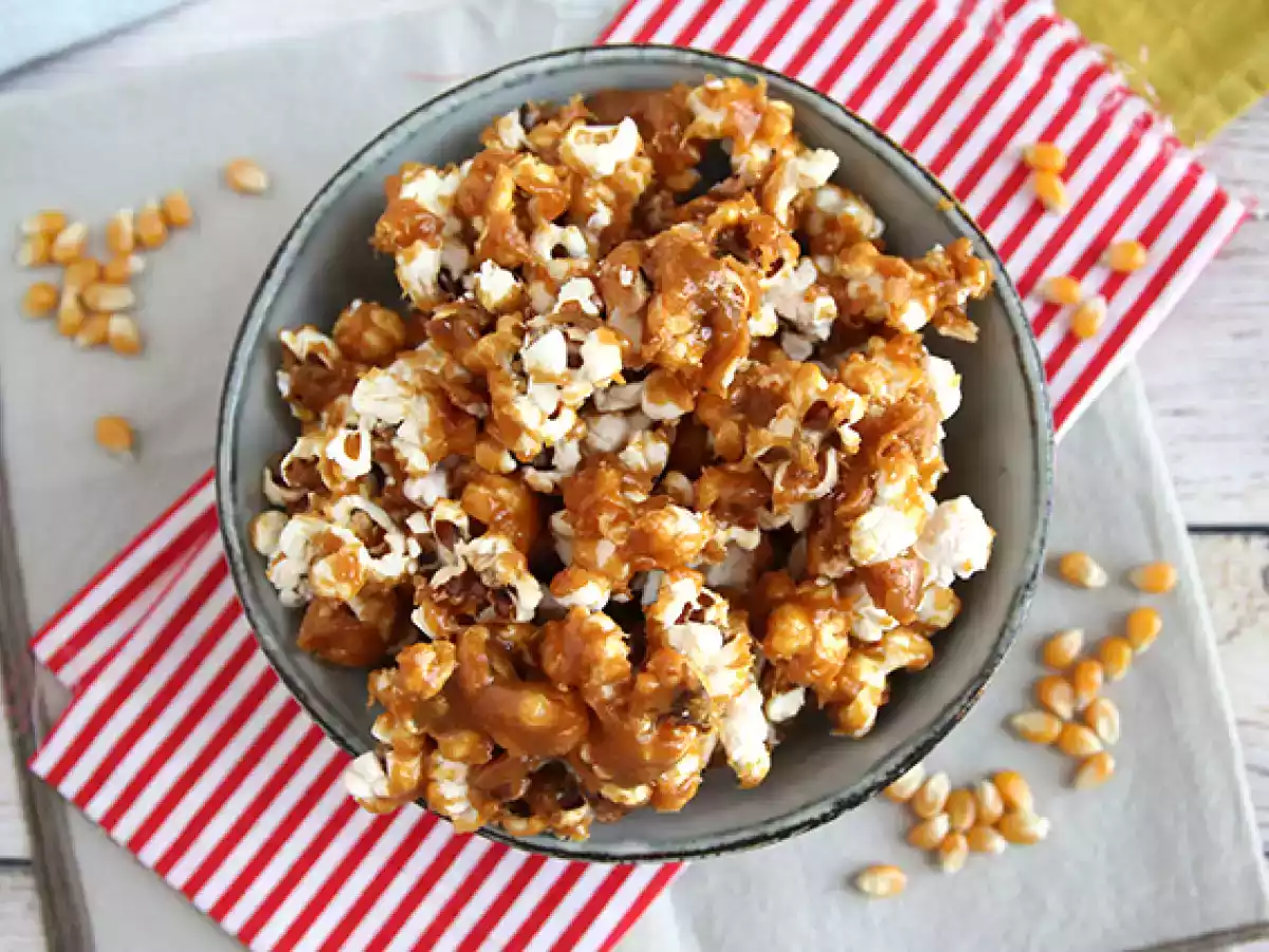 Karamelový popcorn - foto 5