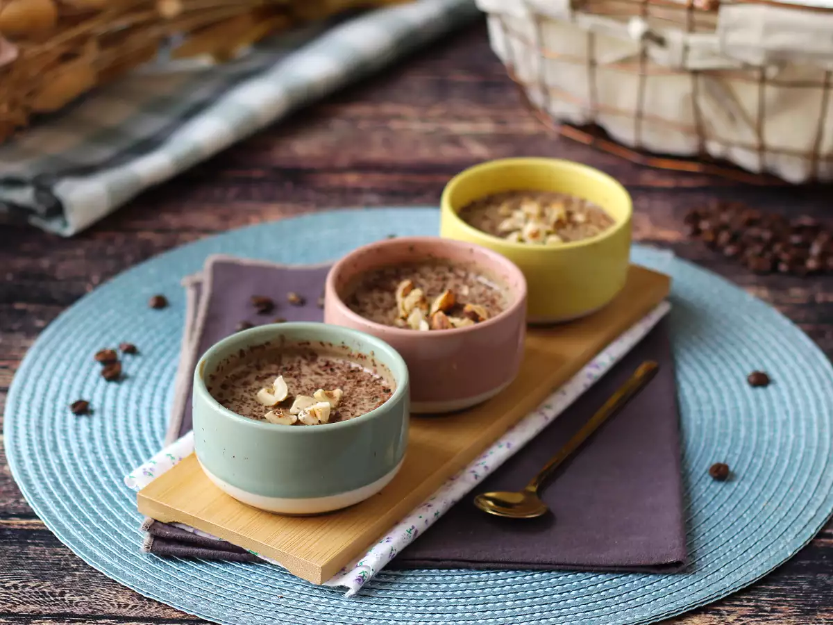 Kávová pěna z hedvábného tofu: 3 ingredience, bez vajec a smetany - foto 2