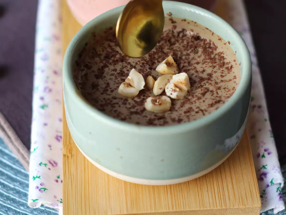 Kávová pěna z hedvábného tofu: 3 ingredience, bez vajec a smetany - foto 4