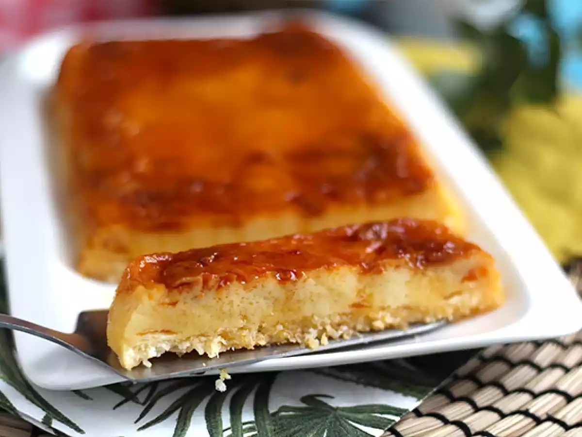 Kokosový flan v mikrovlnné troubě za 8 minut - foto 2