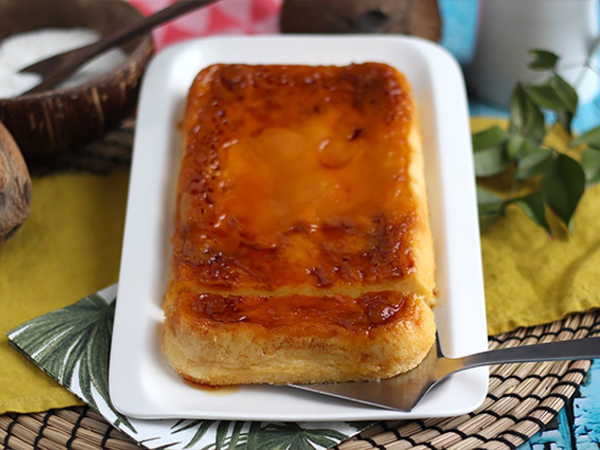 Kokosový flan v mikrovlnné troubě za 8 minut - foto 4