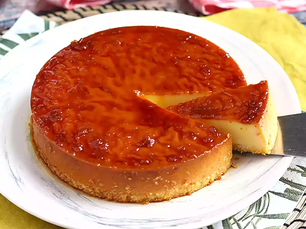 Kokosový flan v zařízení Cookeo