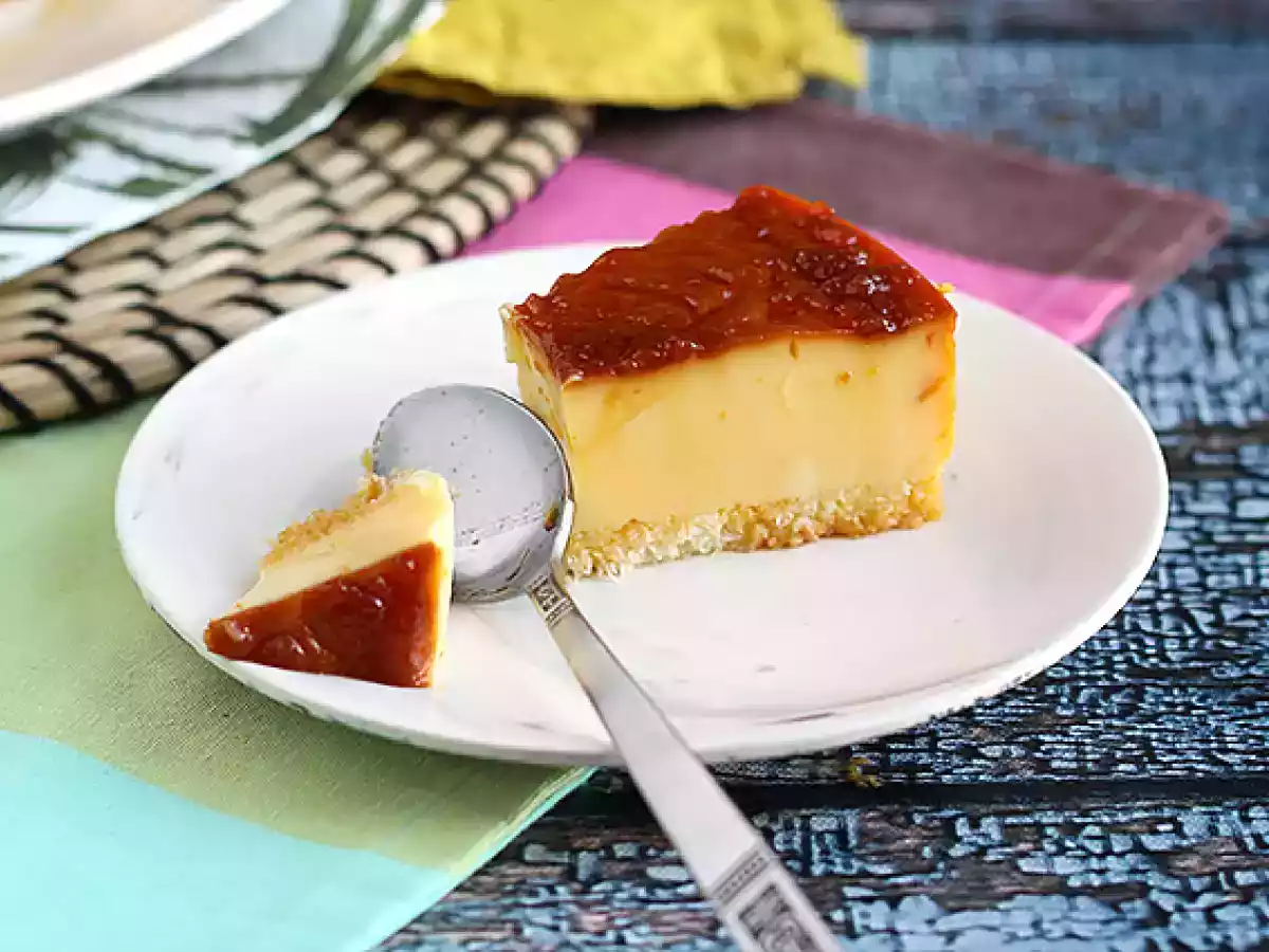 Kokosový flan v zařízení Cookeo - foto 2
