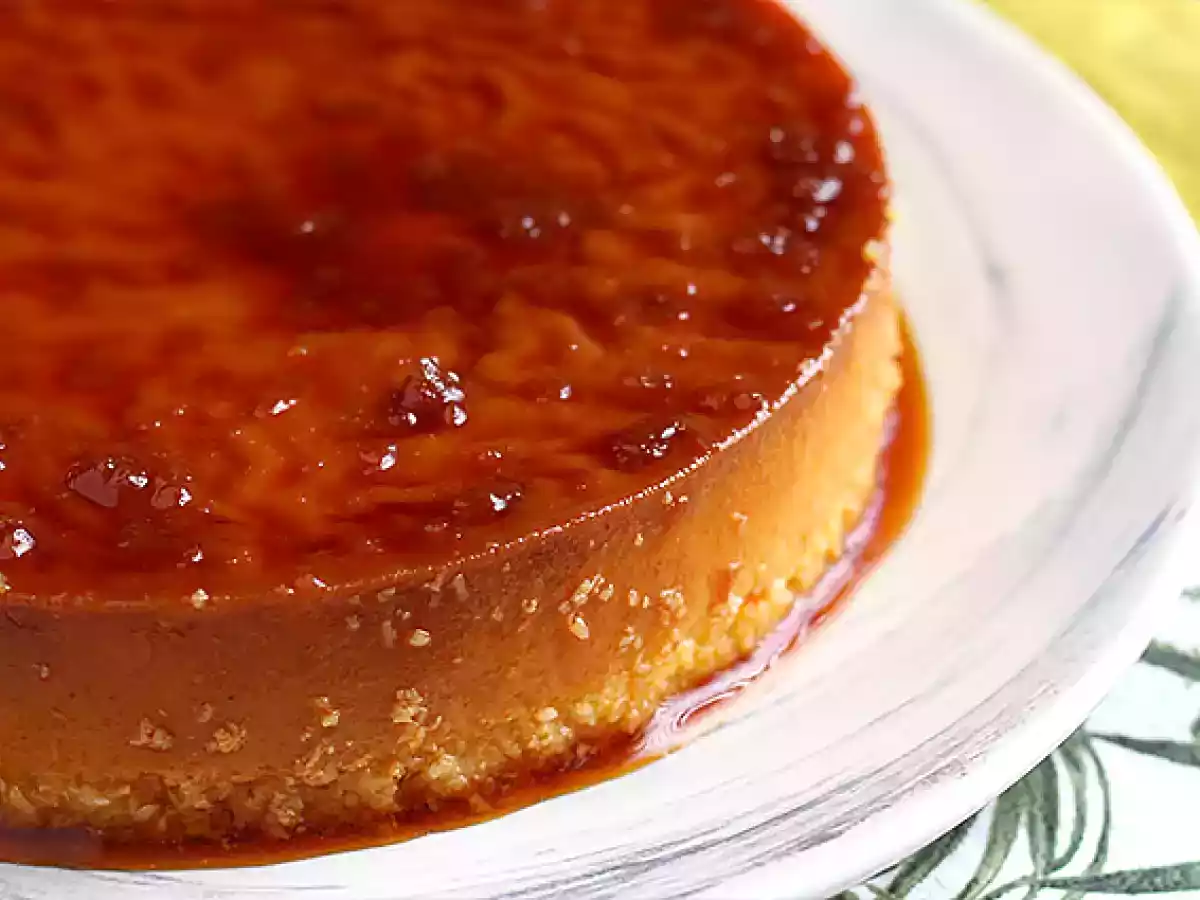 Kokosový flan v zařízení Cookeo - foto 3