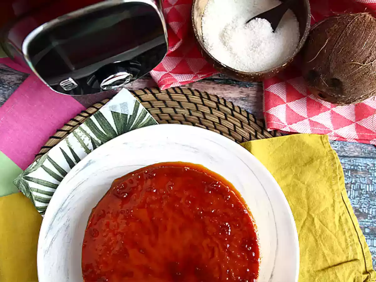 Kokosový flan v zařízení Cookeo - foto 7