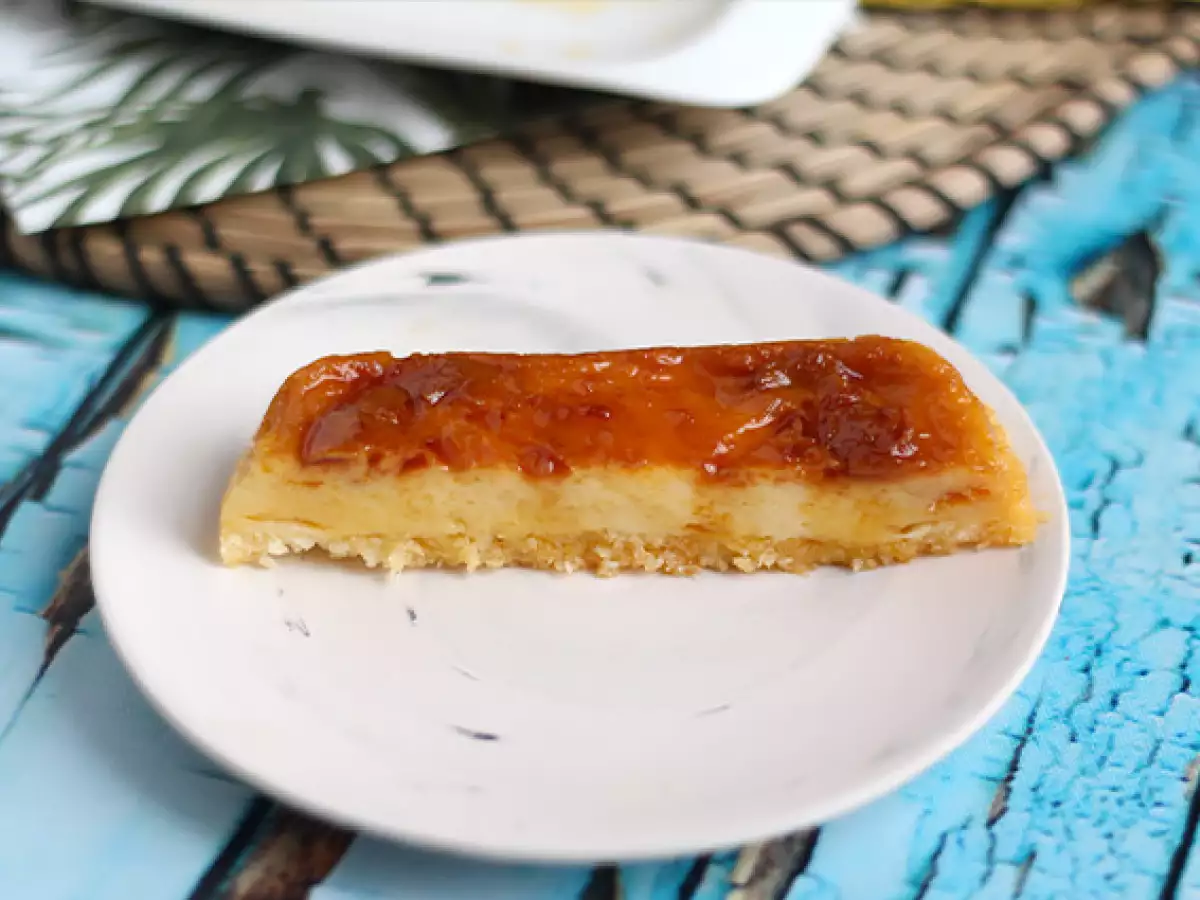 Kokosový flan z mikrovlnné trouby za 8 minut - foto 3