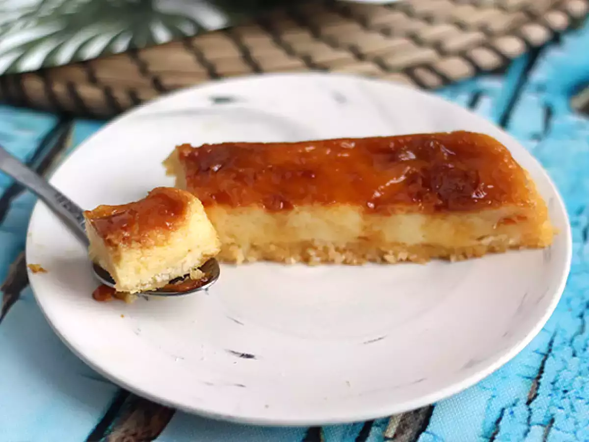 Kokosový flan z mikrovlnné trouby za 8 minut - foto 6