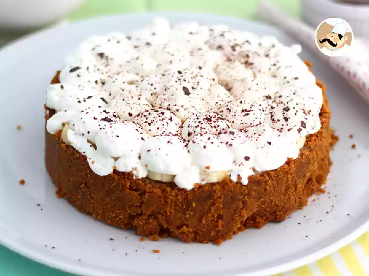 Koláč Banoffee s banánem a karamelem