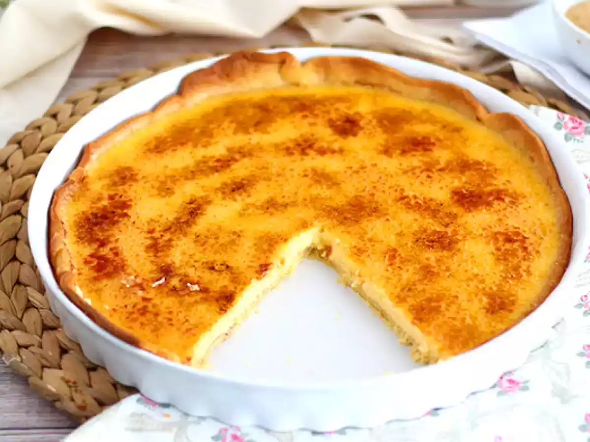 Koláč Crème brûlée, rafinovaný dezert krok za krokem - foto 2