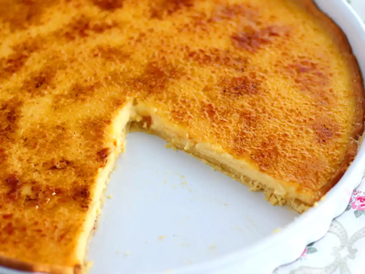 Koláč Crème brûlée, rafinovaný dezert krok za krokem - foto 4