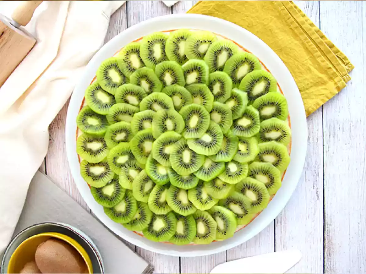 Koláč s kiwi (rychlý a snadný)