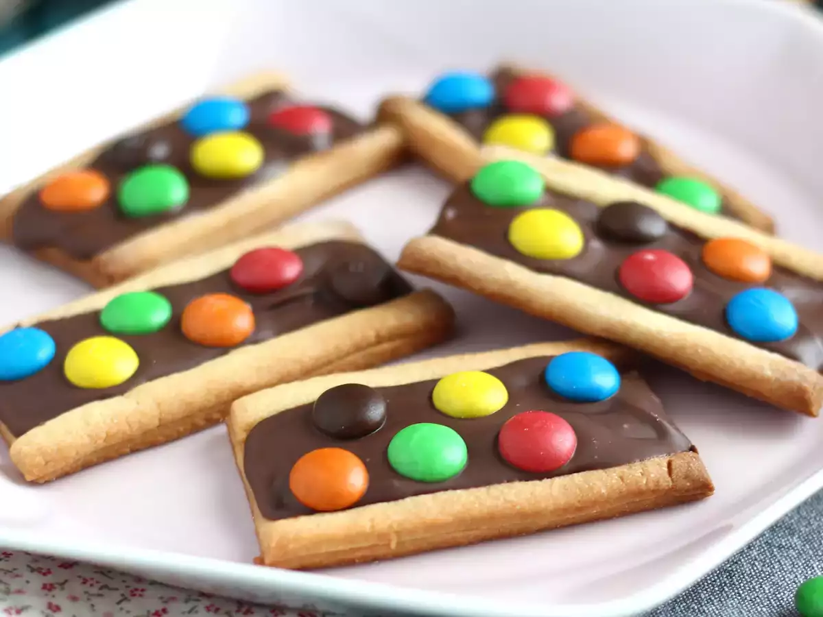 Křehké sušenky s m&m's - foto 5