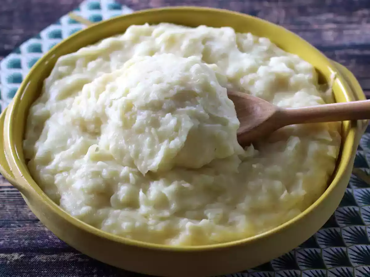 Krémové a snadné maniokové pyré