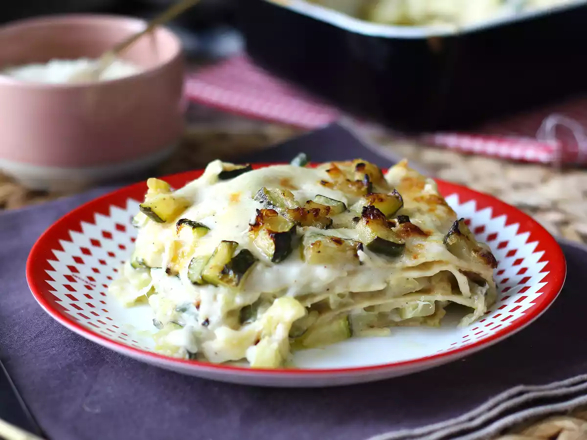 Krémové cuketové lasagne: nejlepší vegetariánský recept, který musíte vyzkoušet!