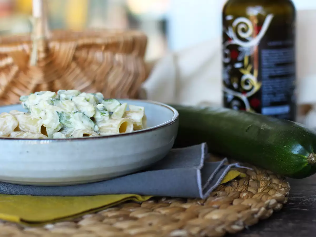 Krémové těstoviny s cuketou – rychlý a chutný recept - foto 3