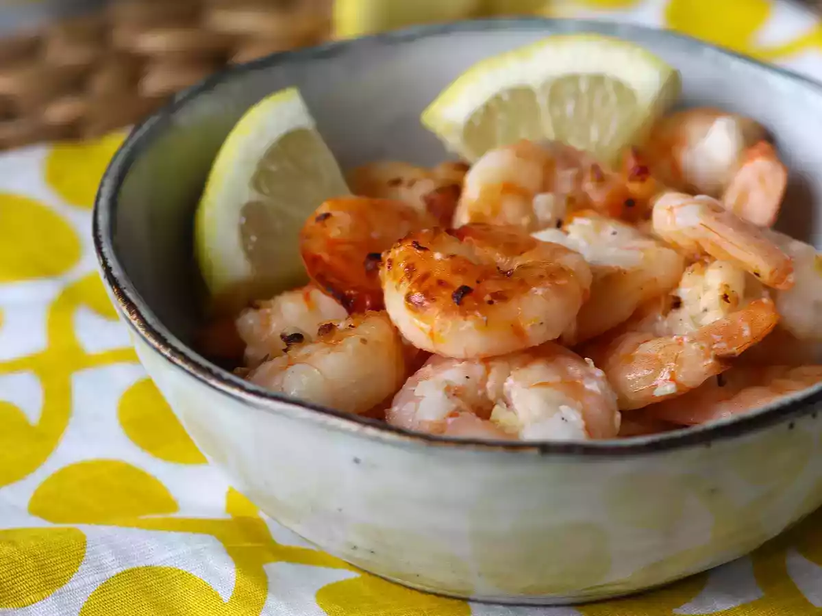Krevety smažené na vzduchu: lehký a chutný recept - foto 6