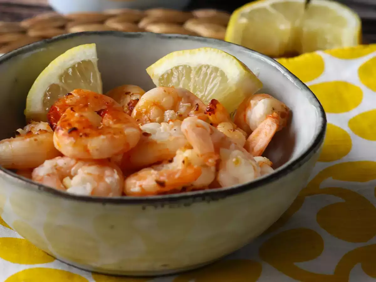 Krevety v horkovzdušné fritéze: lehký a chutný recept - foto 4