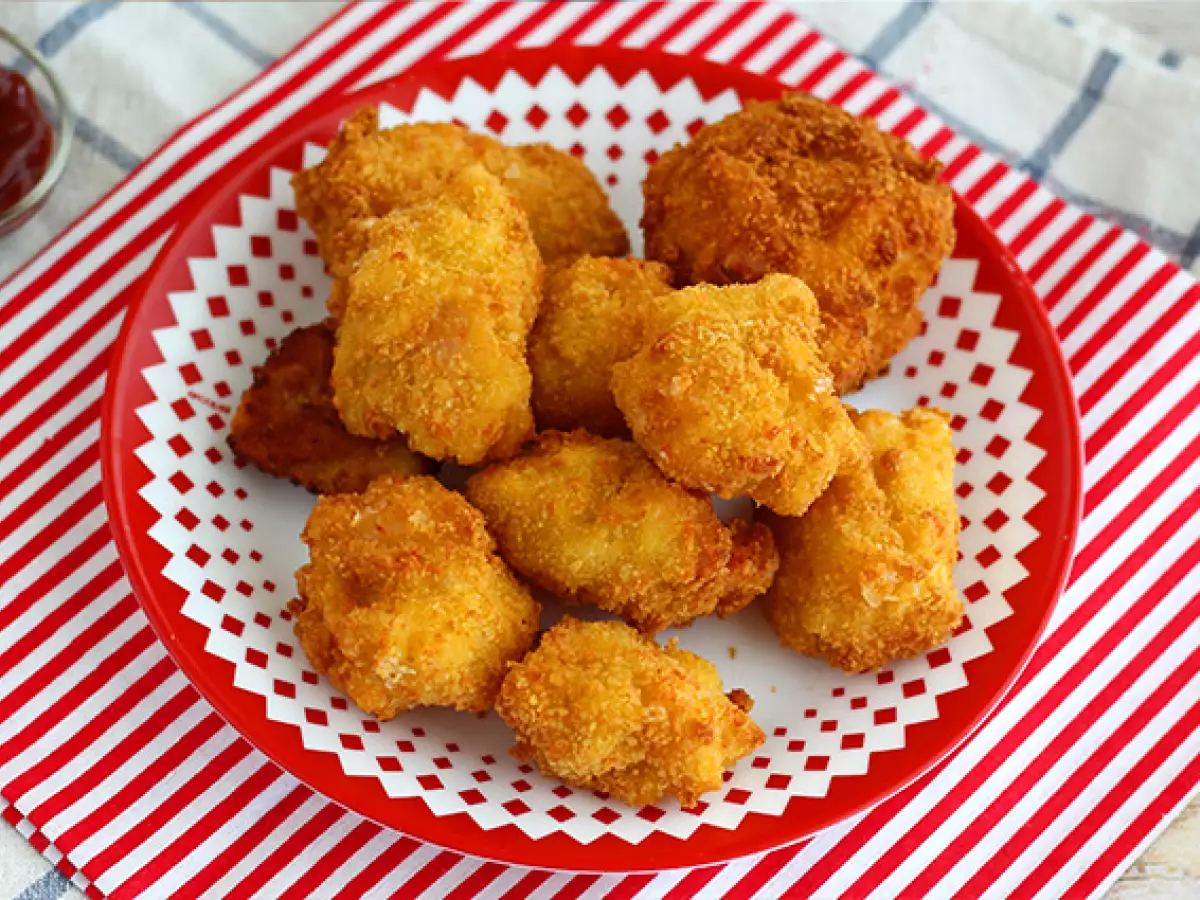 Krokety z kolínek se šunkou a sýrem - foto 3