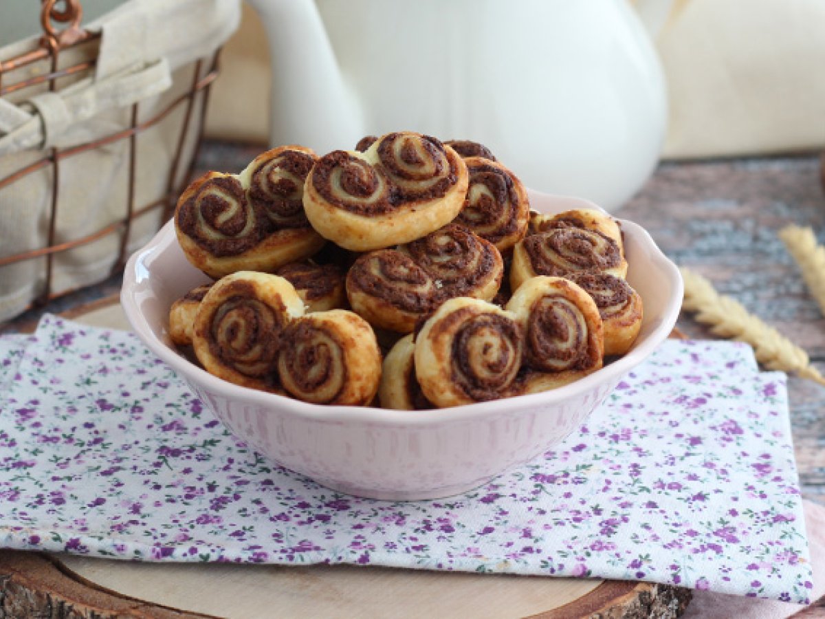 Křupavé palmiers s pomazánkou - foto 5