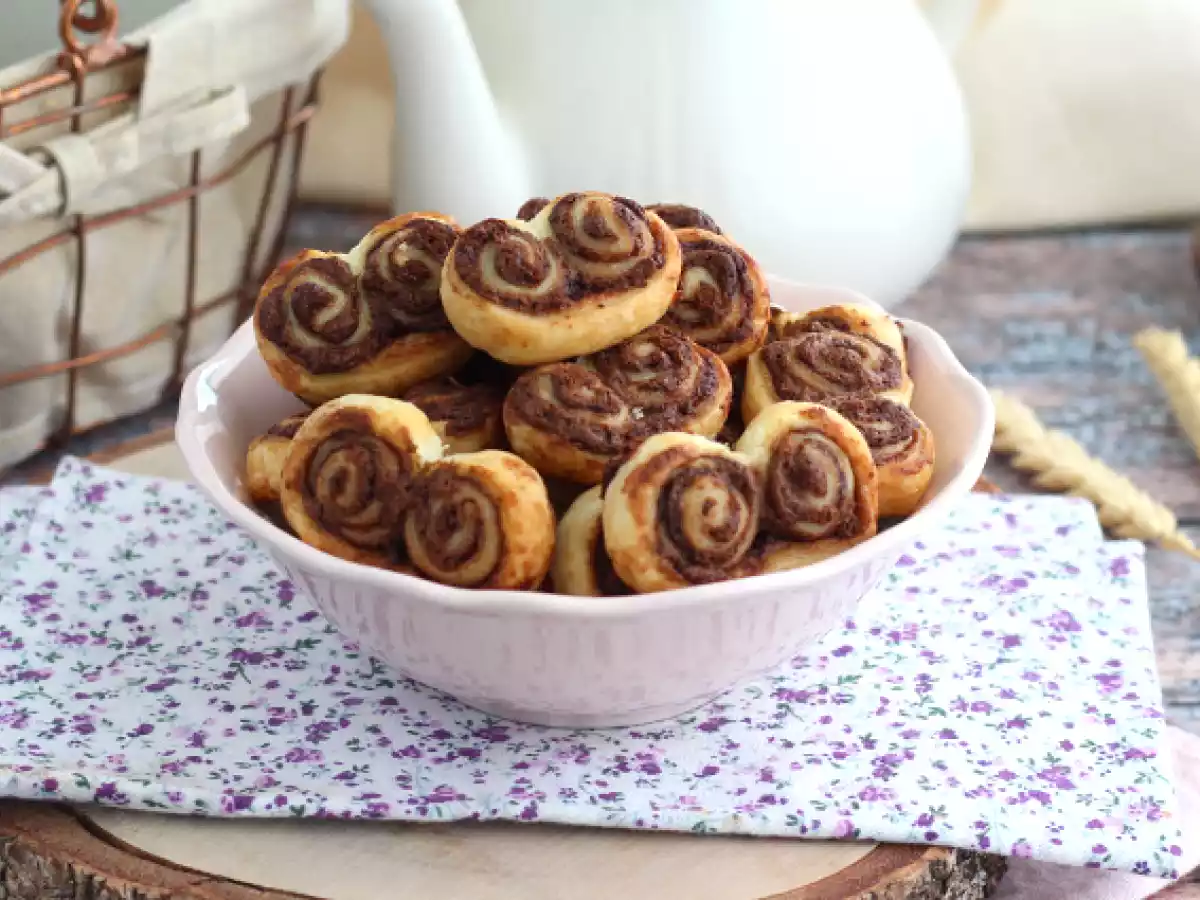 Křupavé palmiers s pomazánkou - foto 5