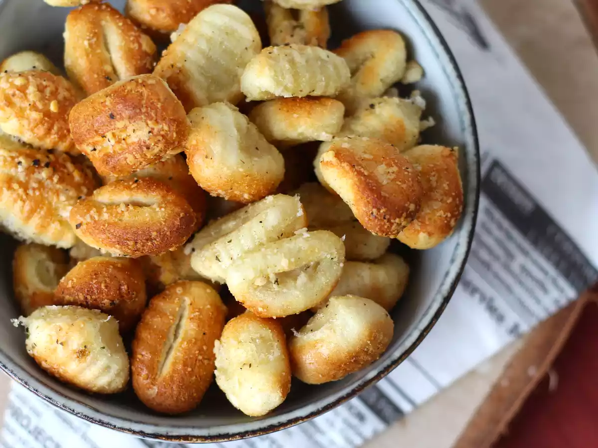 Křupavé parmazánové noky v Air Fryer - foto 4