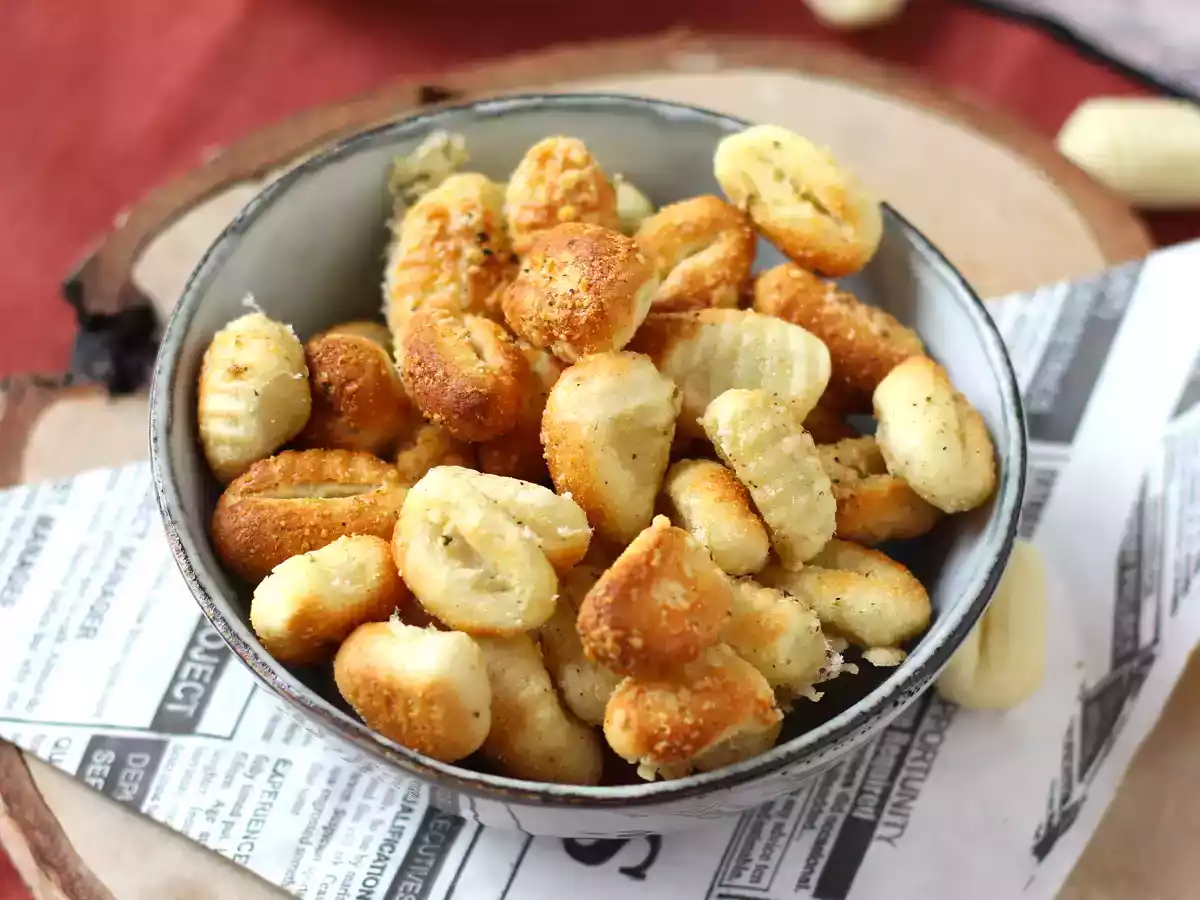 Křupavé parmazánové noky v Air Fryer - foto 5