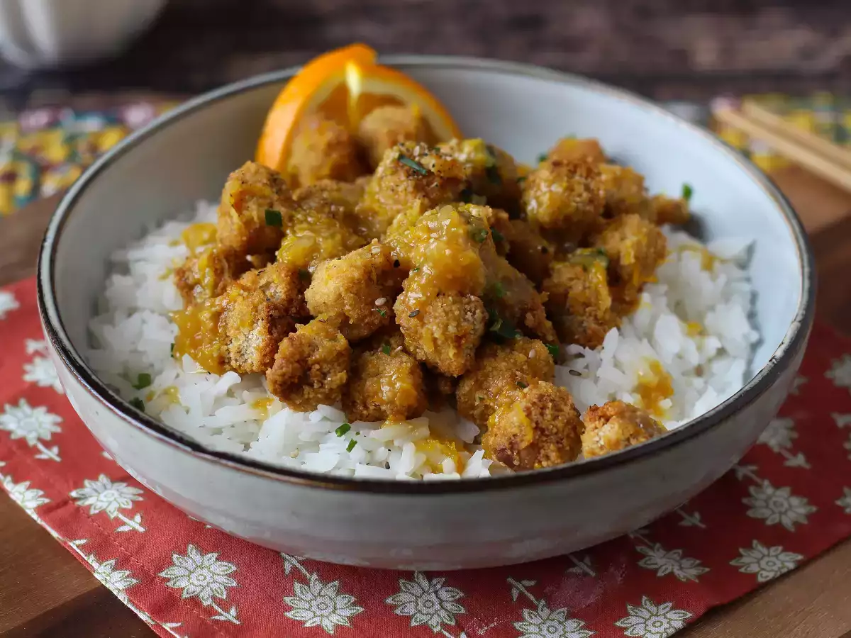Křupavé tofu s pomerančem - foto 3