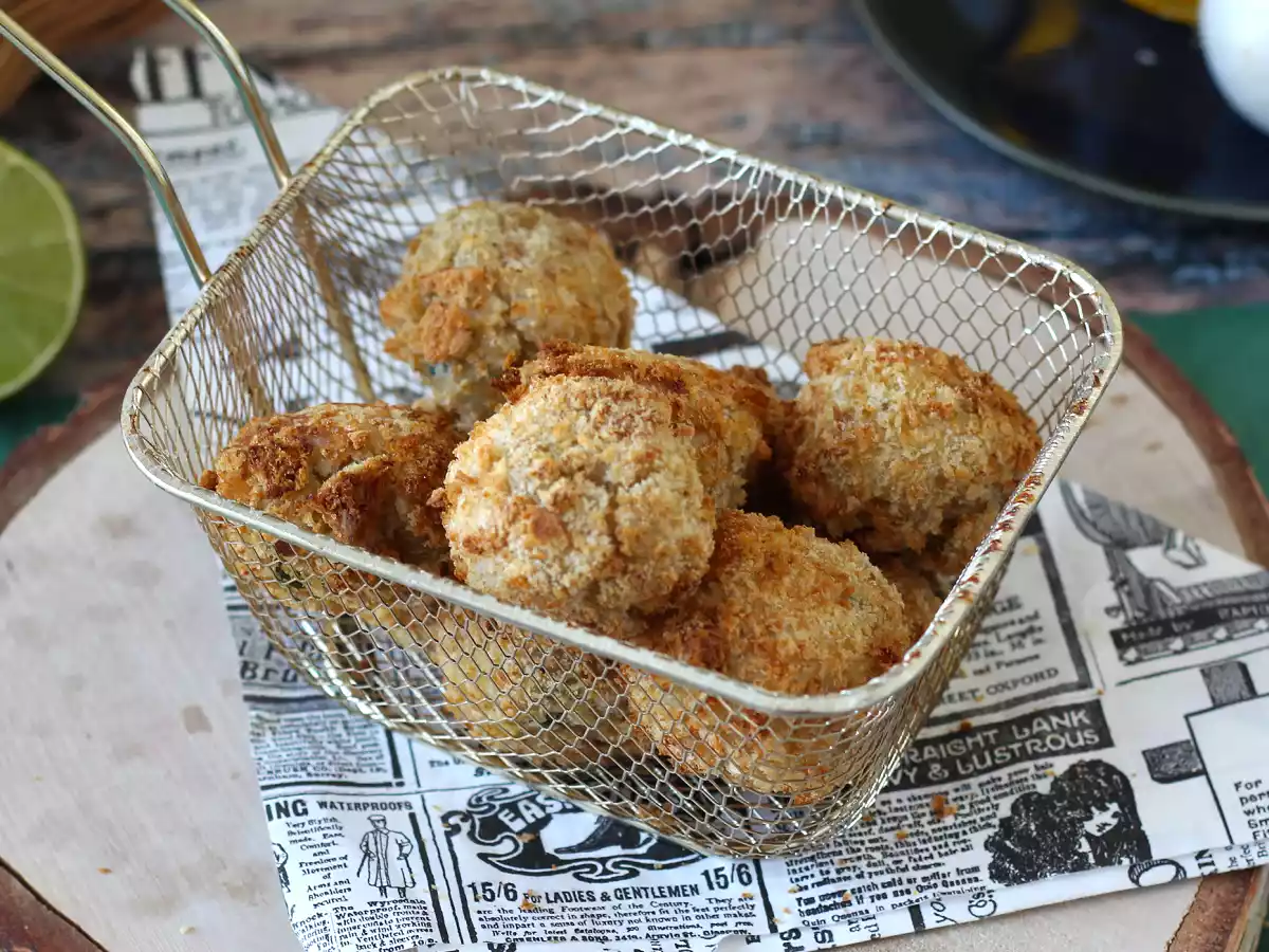 Křupavé tuňákové koláčky ve fritéze Air Fryer: neodolatelný předkrm! - foto 5