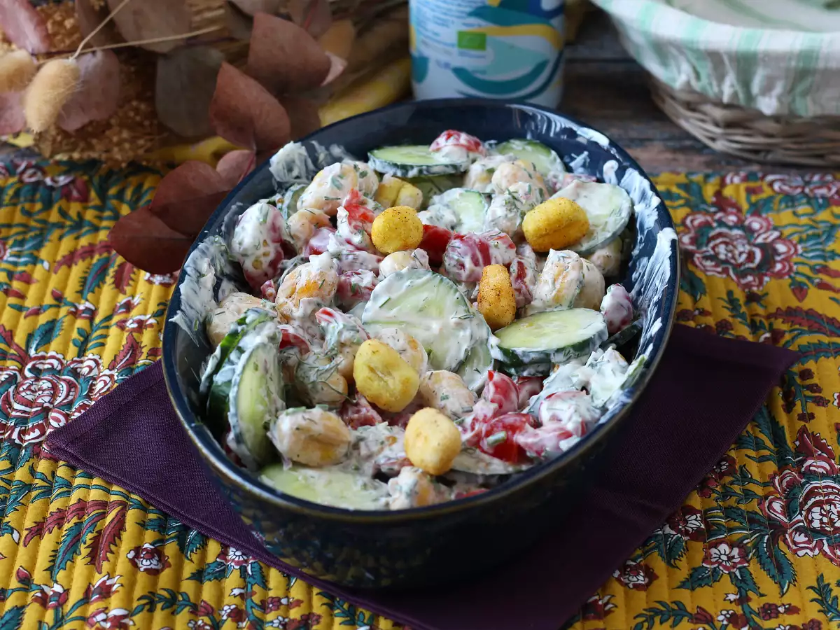 Křupavý salát z noků: trendy, chutný a vyvážený letní recept