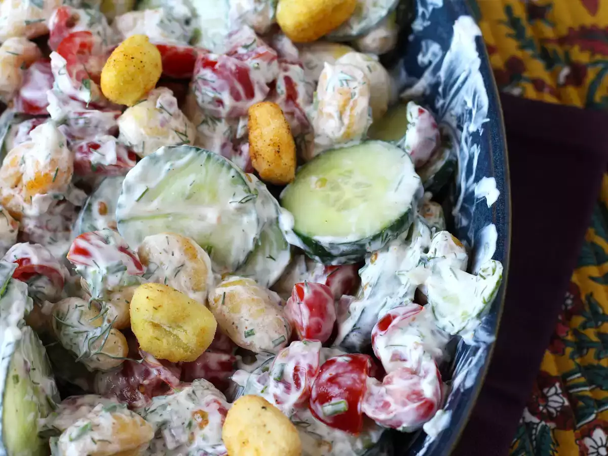 Křupavý salát z noků, ultra moderní, chutný a vyvážený, ideální na léto! - foto 2