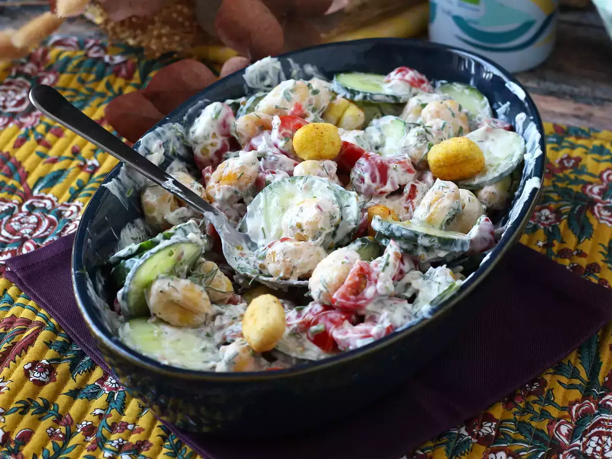 Křupavý salát z noků, ultra moderní, chutný a vyvážený, ideální na léto! - foto 3