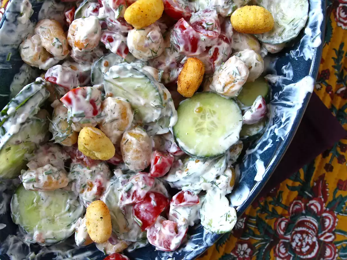 Křupavý salát z noků, ultra moderní, chutný a vyvážený, ideální na léto! - foto 4