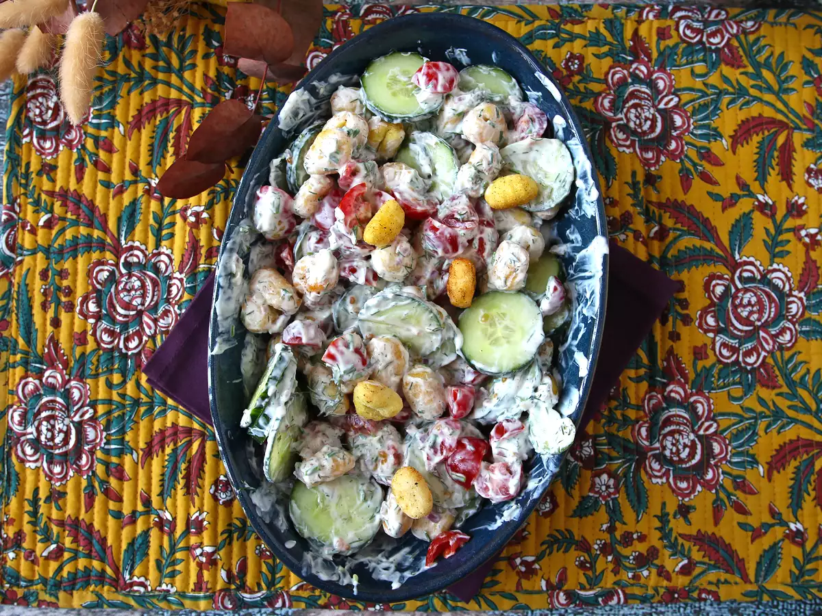 Křupavý salát z noků, ultra moderní, chutný a vyvážený, ideální na léto! - foto 5