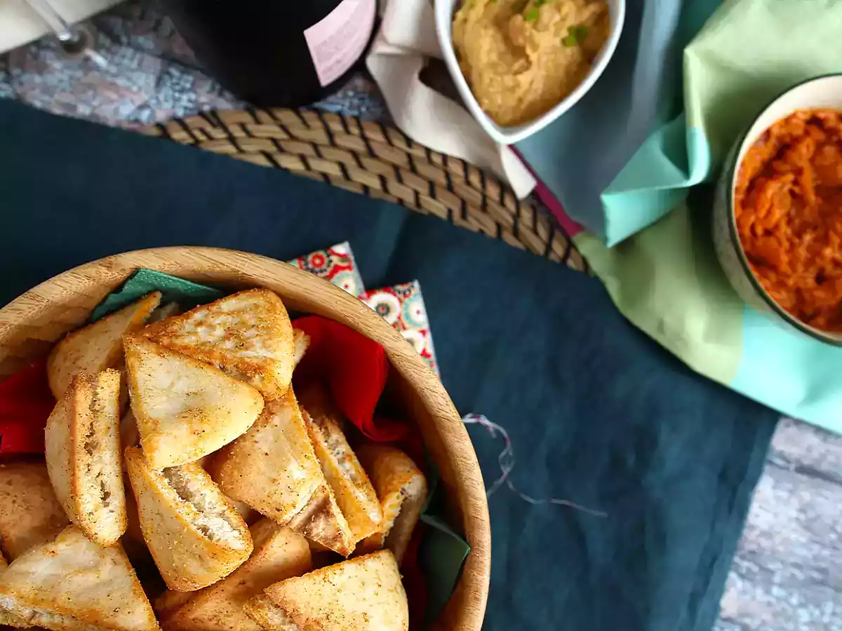 Křupky z pita chleba - rychlý recept - foto 3