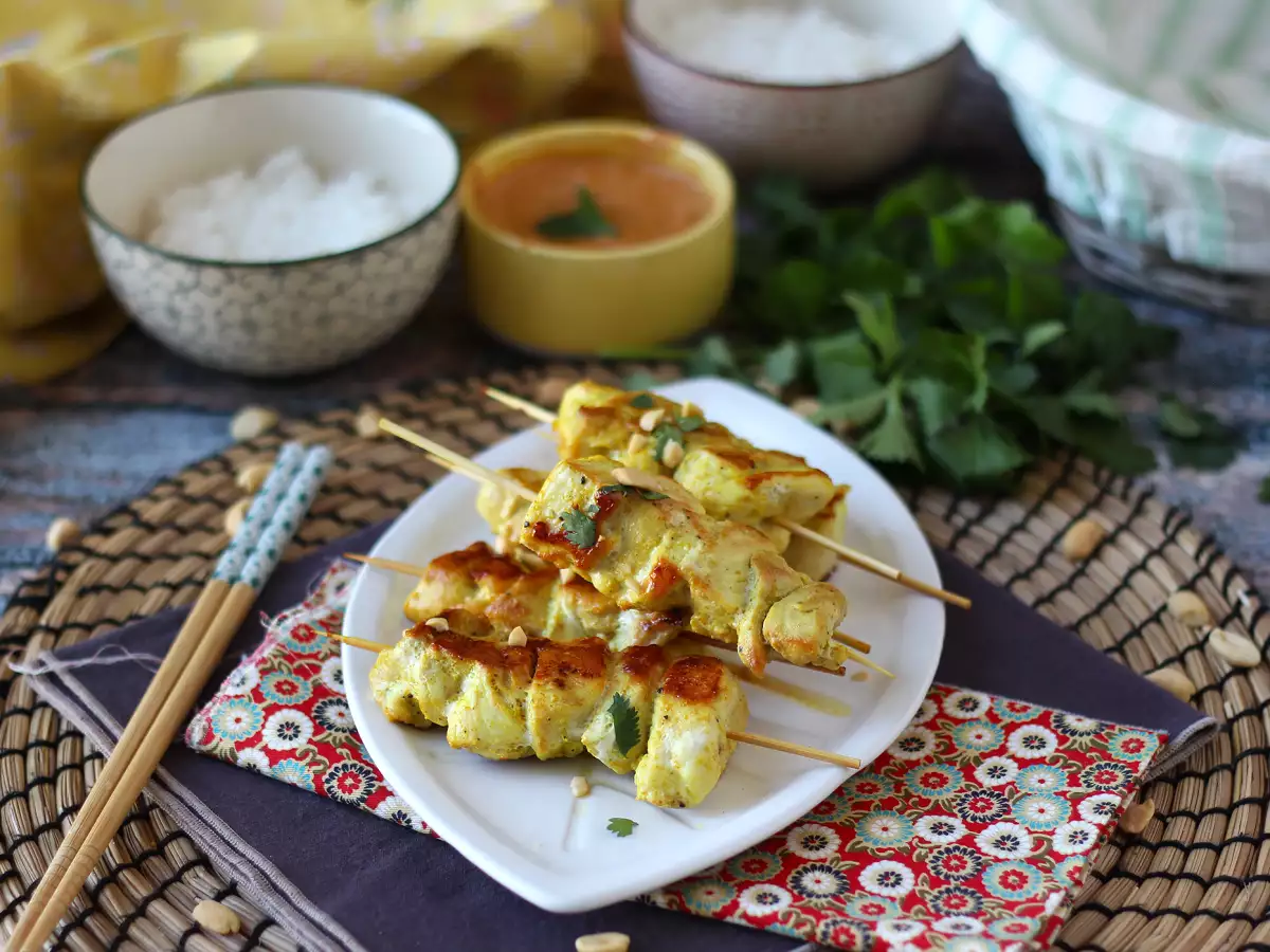 Kuřecí špízy se satay omáčkou: kulinářská cesta do Asie - foto 4