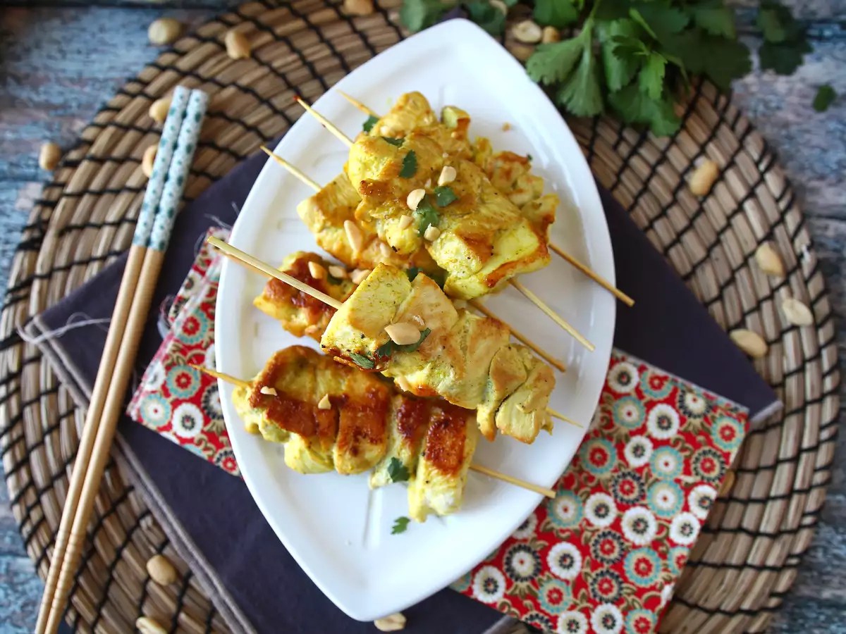 Kuřecí špízy se satay omáčkou: kulinářská cesta do Asie - foto 7