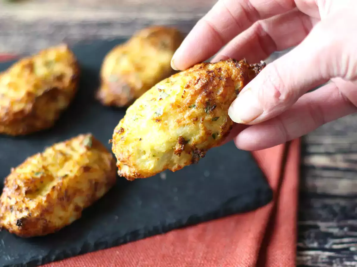 Květákové karbanátky v horkovzdušné fritéze: levný vegetariánský recept - foto 4