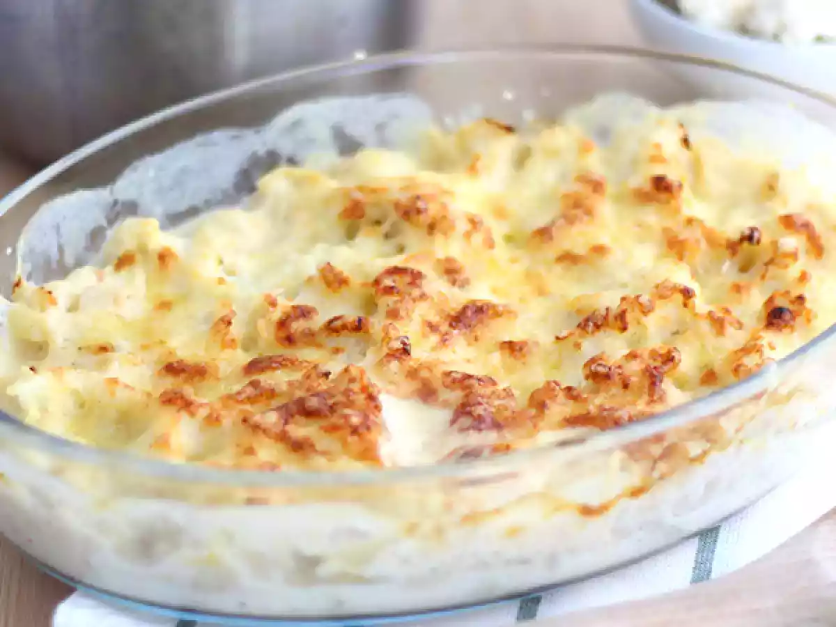 Květákový gratin
