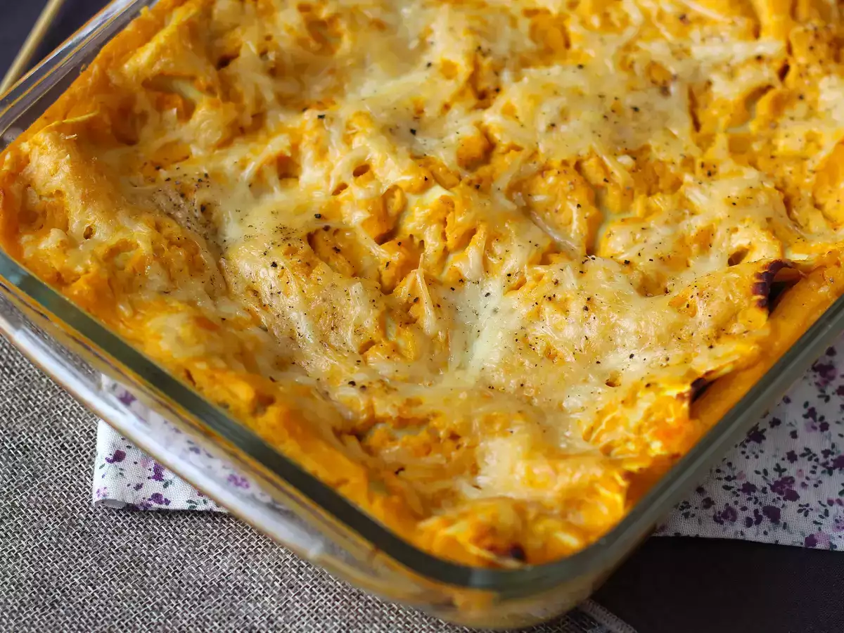 Lasagne s máslovou dýní, špenátem a ricottou - foto 2