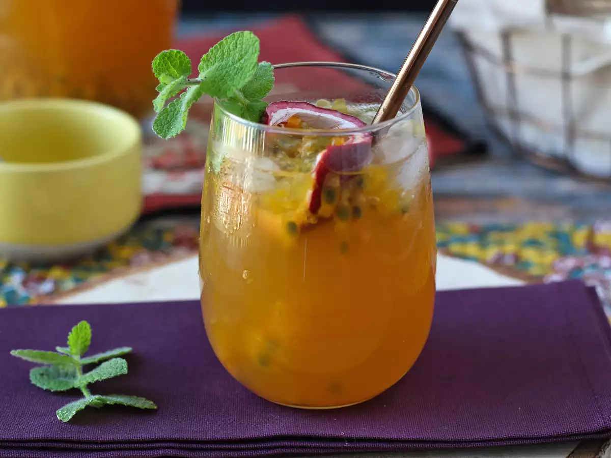 Ledový čaj z mučenky - foto 3