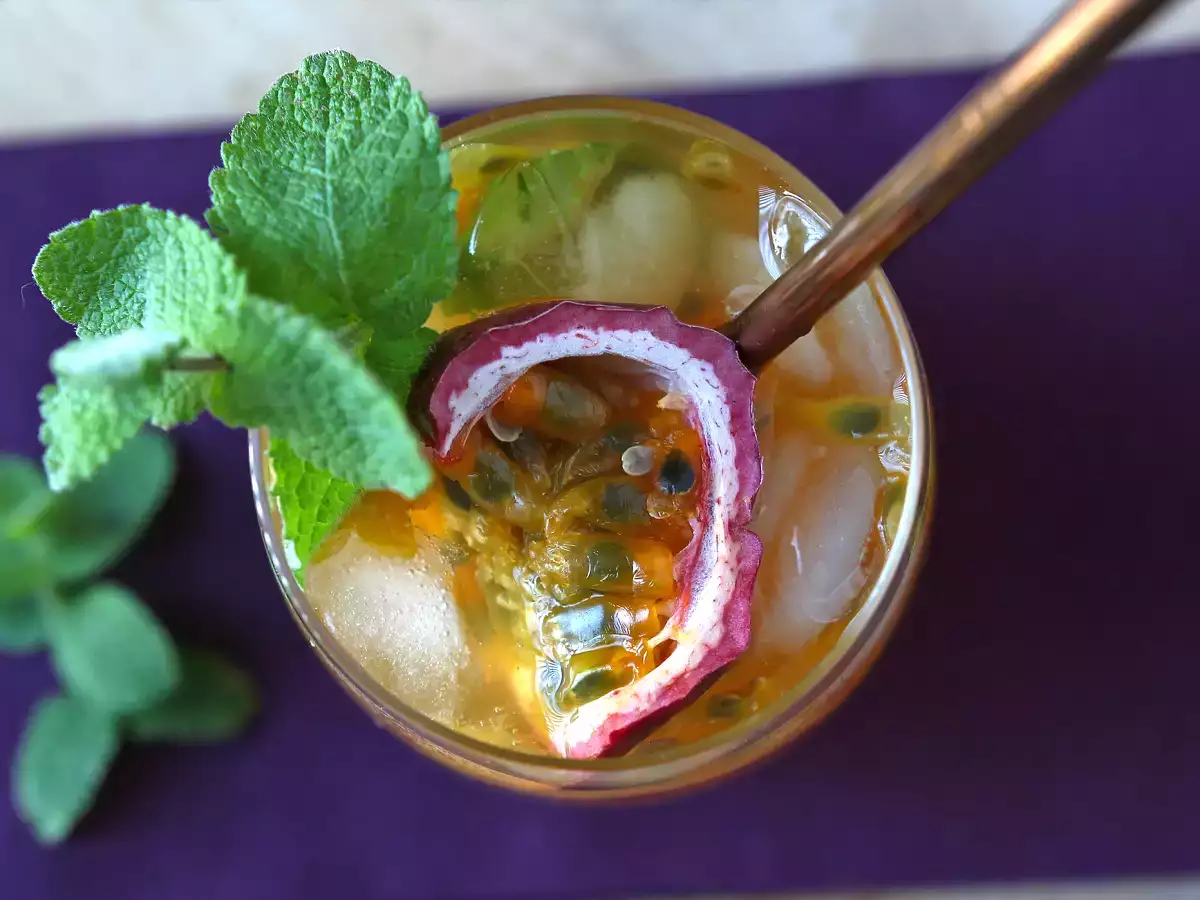 Ledový čaj z mučenky - foto 6