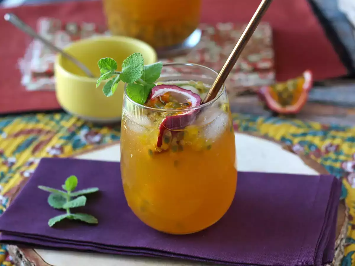 Ledový čaj z mučenky - foto 7