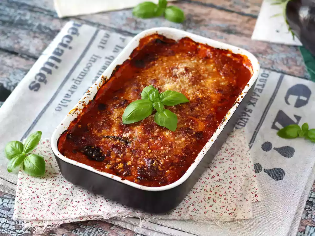 Lilek parmigiana, tradiční recept vysvětlený krok za krokem! - foto 5