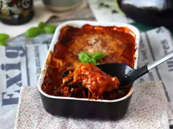 Recept Lilek parmigiana, tradiční recept vysvětlený krok za krokem!