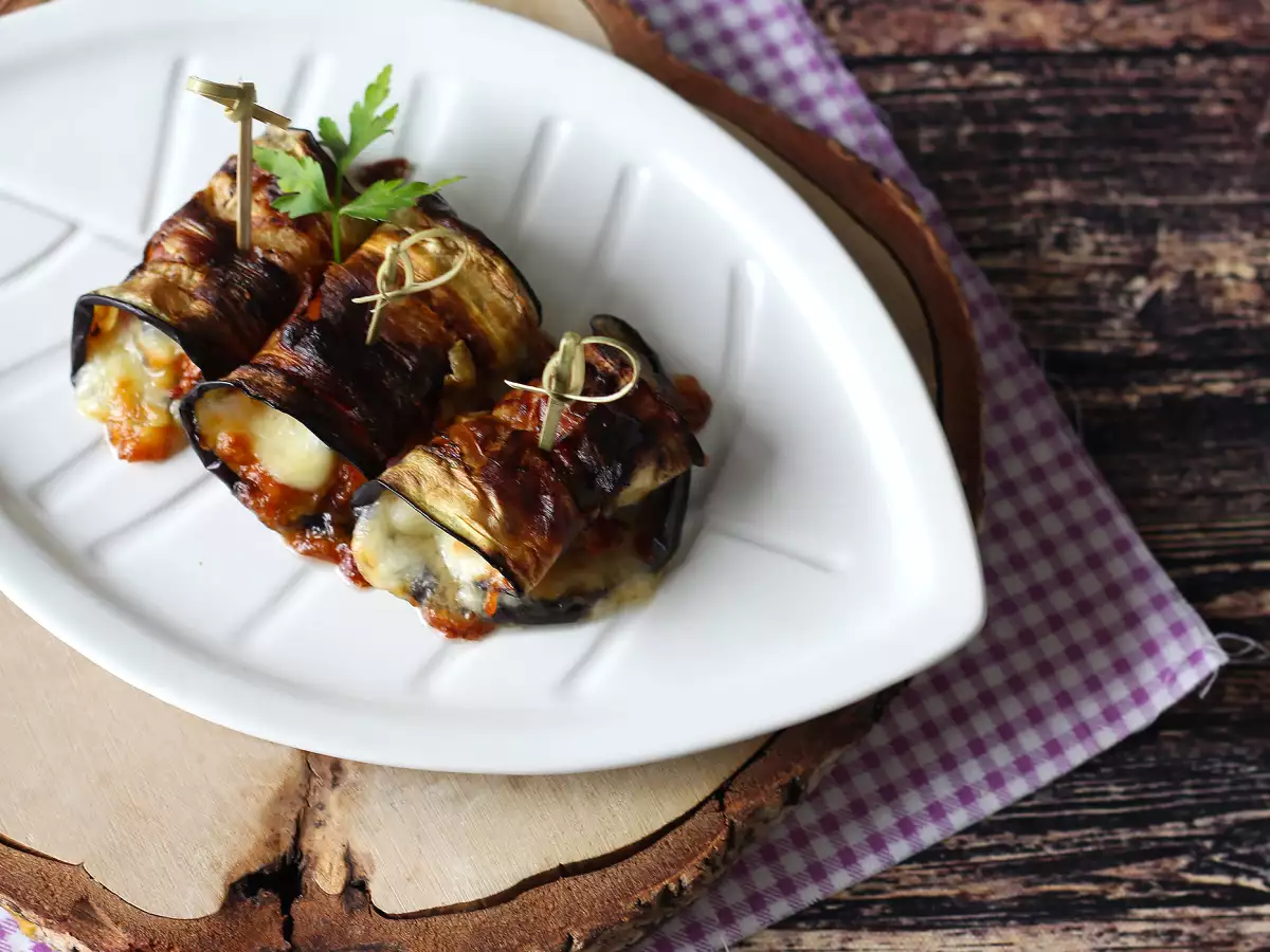 Lilkové závitky v horkovzdušné fritéze - foto 3