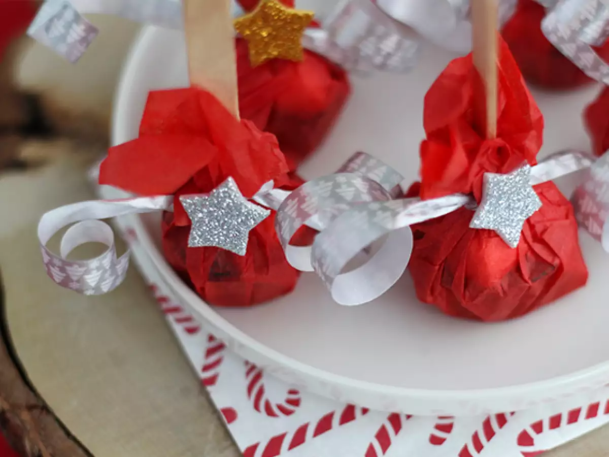 Lízátka do horké čokolády: hořká čokoláda a marshmallow - foto 4